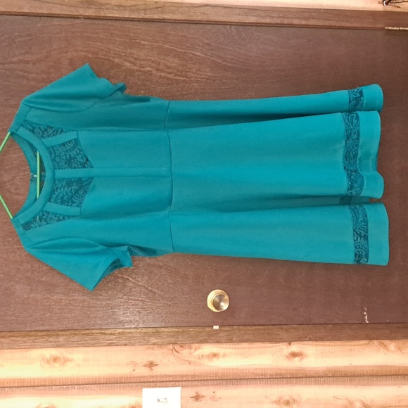 Green dress, size 22/24. Lane Bryant - Picture 1 of 4